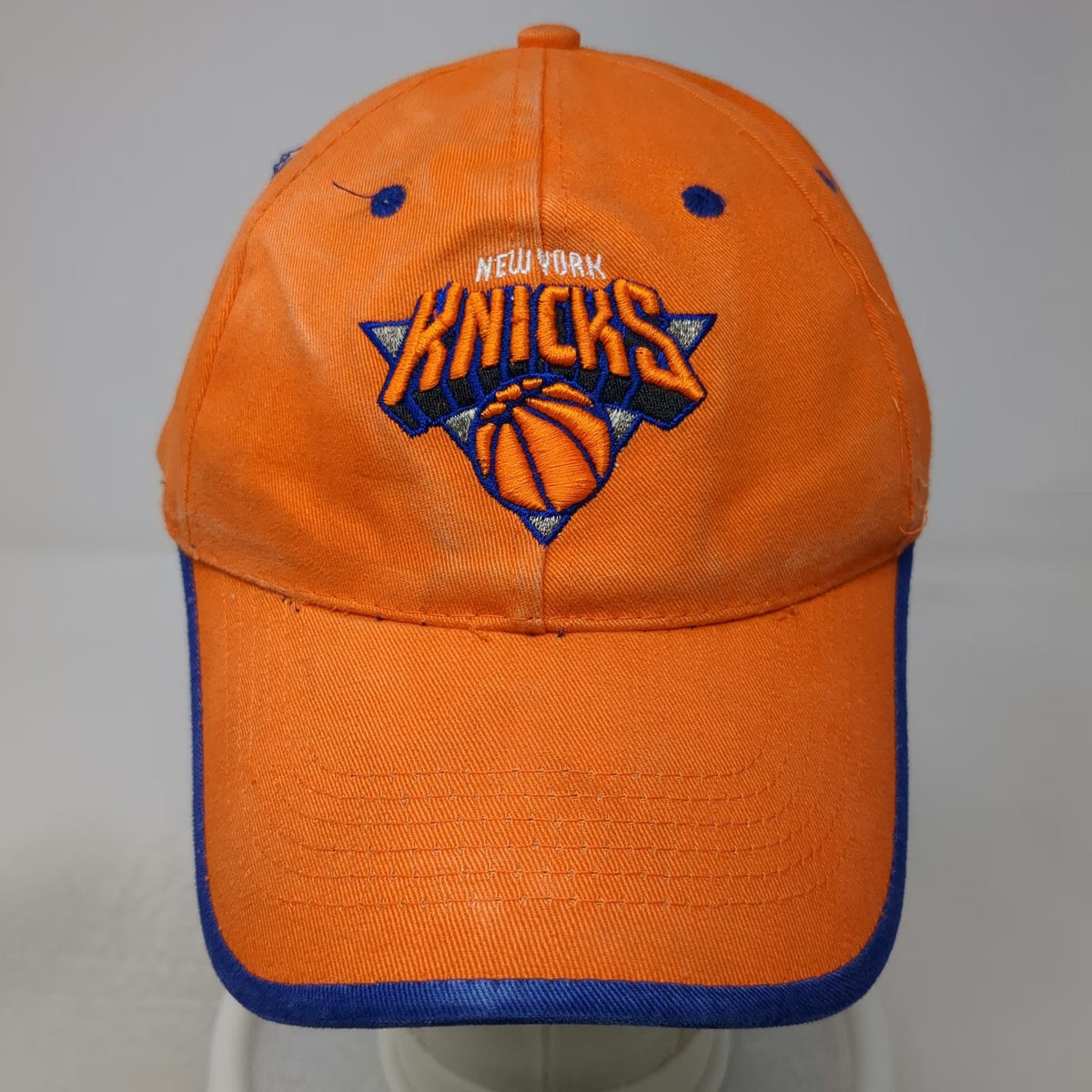 New York Knicks NBA UHG Orange OSFM Foot Locker Strapback Embroidered Cap Hat