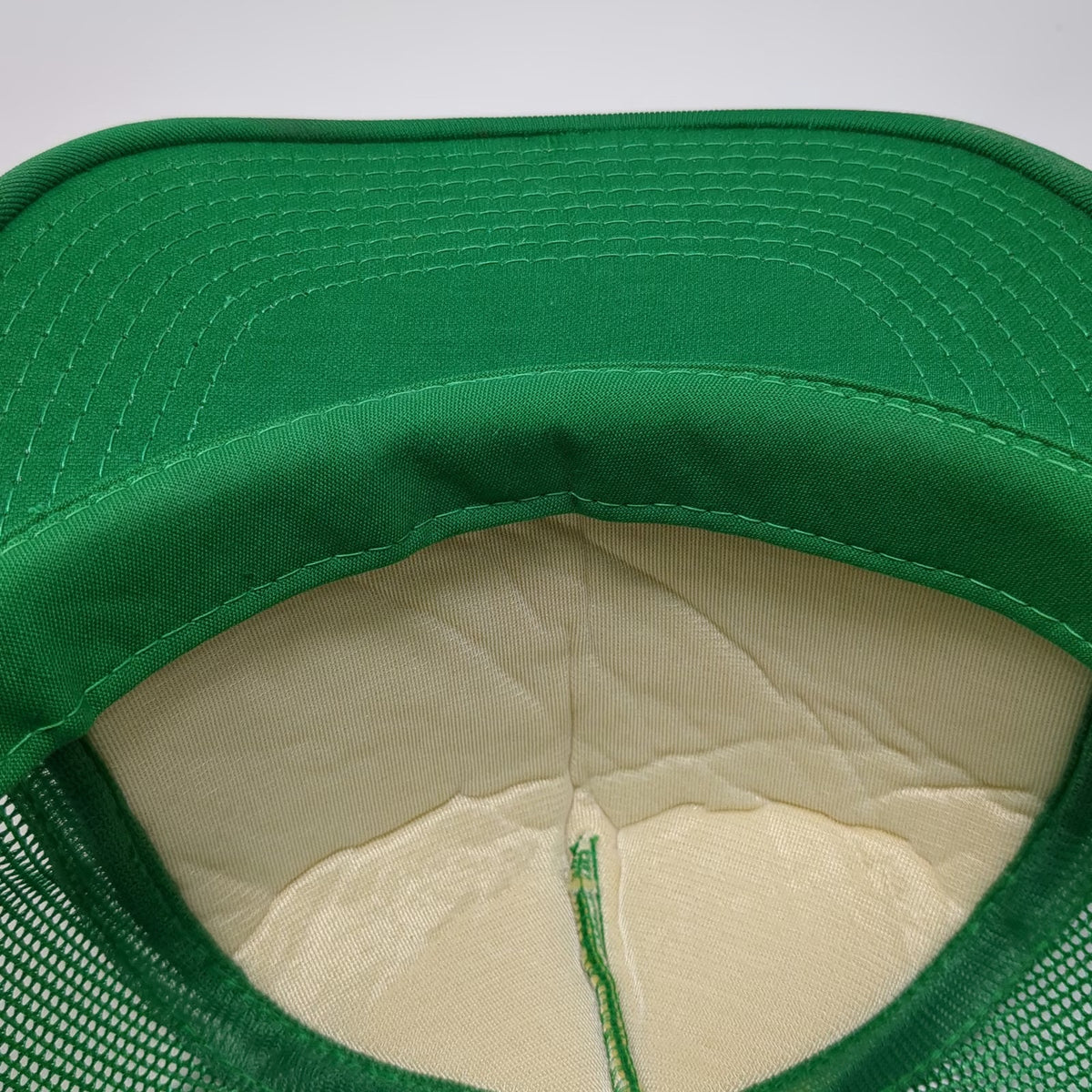 That Hat Trucker Hat Green One Size I Soloed At Evergreen Airplane Mesh Back