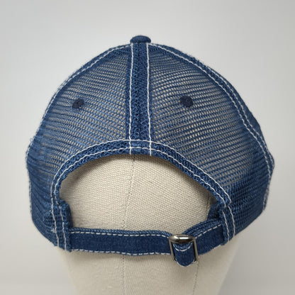 Bingham Cooperative Slideback Trucker Hat Blue OS Adjustable Embroidered Otto