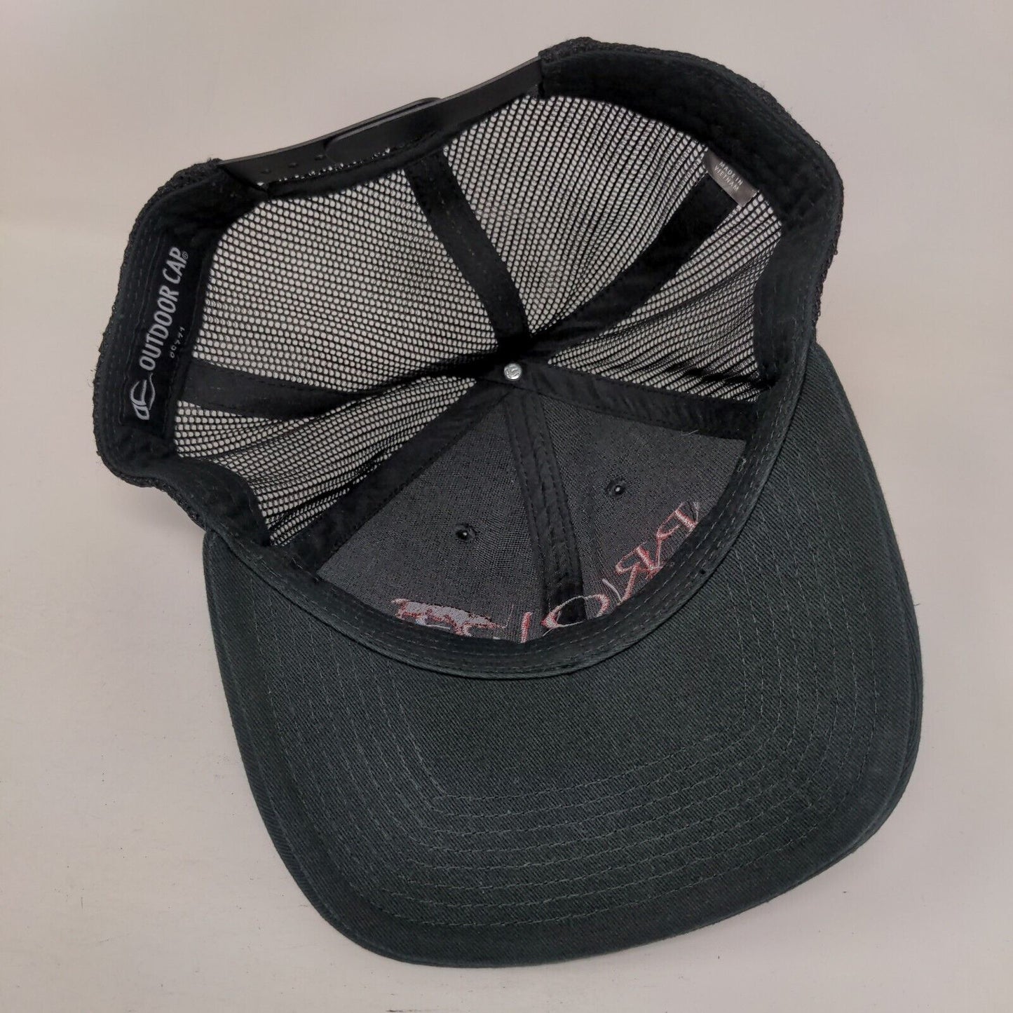 PRO Pearl River Off Road Mesh Back Trucker Hat Black Adult Outdoor Cap