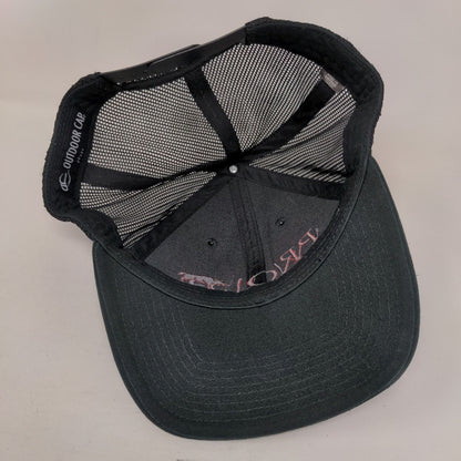 PRO Pearl River Off Road Mesh Back Trucker Hat Black Adult Outdoor Cap
