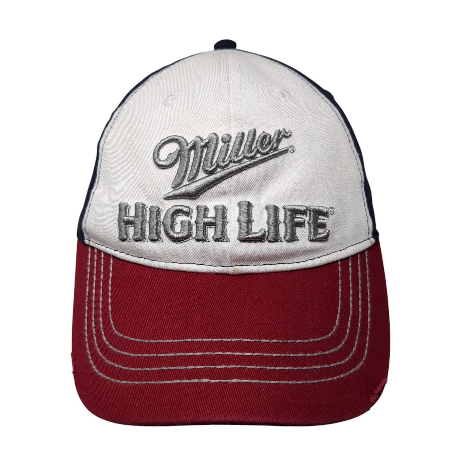 Miller High Life Strapback Hat Multi One Size Colorblock Infinity