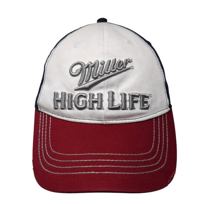 Miller High Life Strapback Hat Multi One Size Colorblock Infinity