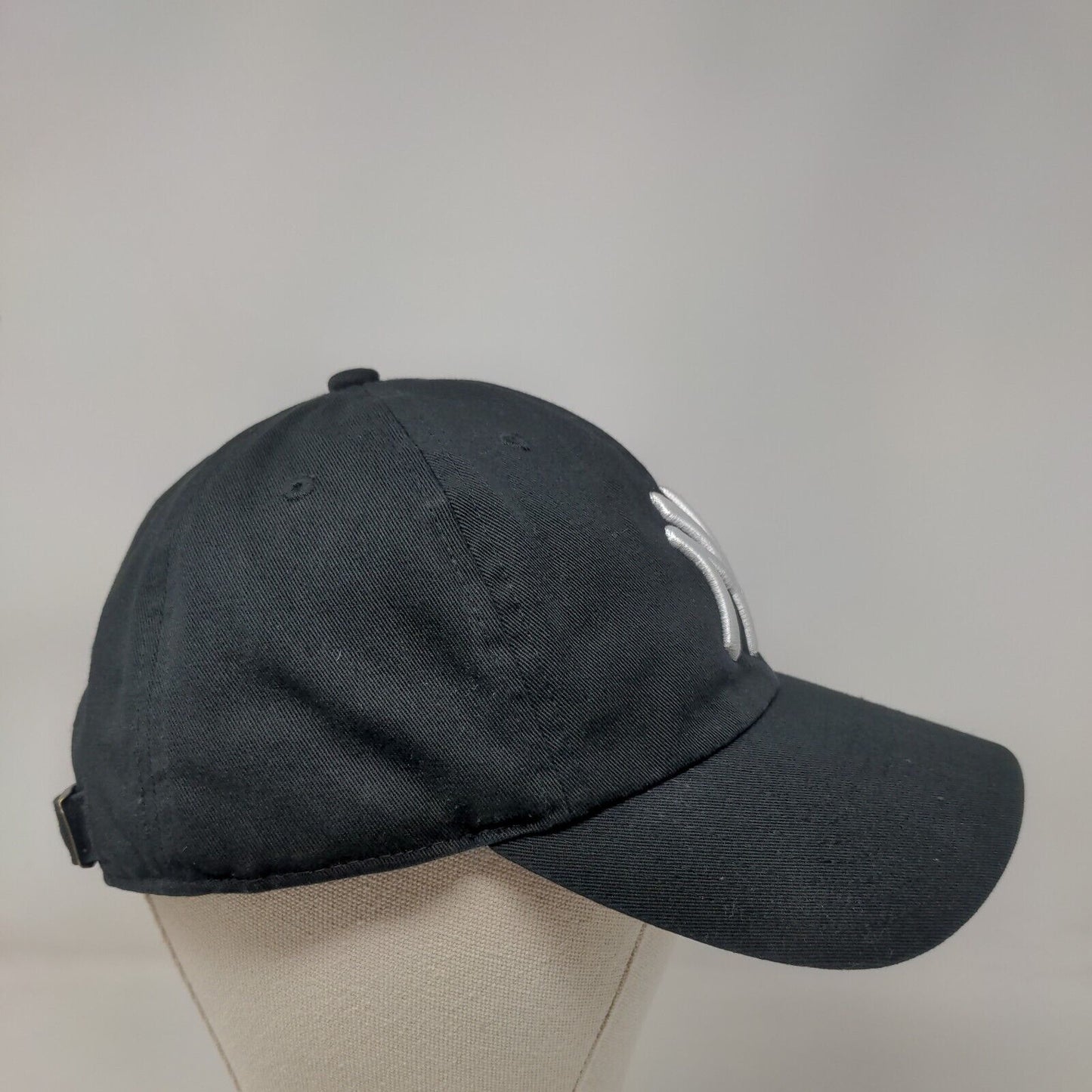 '47 Brand MLB Slideback Hat Black OSFA Embroidered New York Yankees Logo