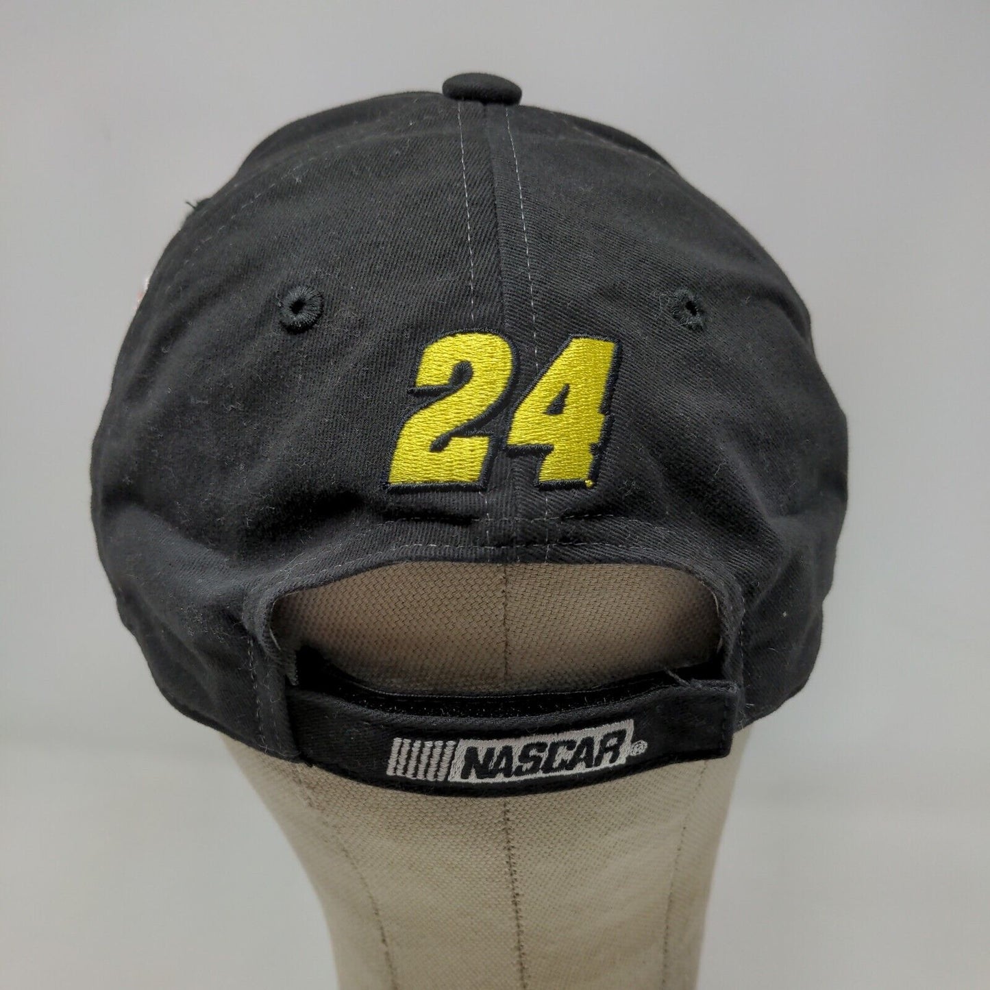 NASCAR Du Pont Motorsports Men's Strapback Hat Black #24 Jeff Gordon