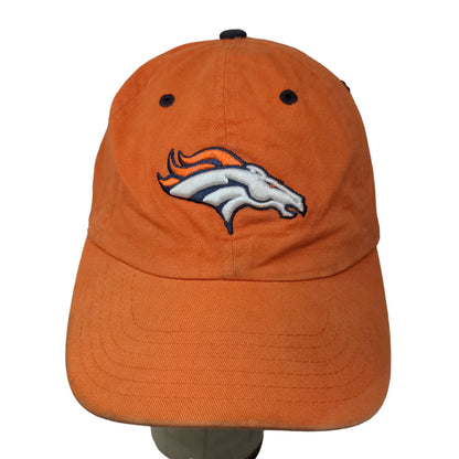 NFL Women's Slideback Hat Orange Adjustable Embroidered Denver Broncos Logo