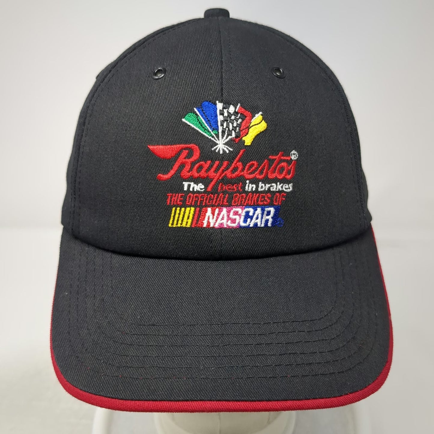 Snapback Black Hat One Size Raybestos NASCAR Official Brakes Racing Accessory