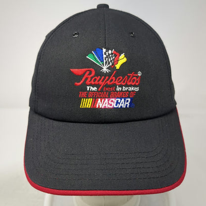 Snapback Black Hat One Size Raybestos NASCAR Official Brakes Racing Accessory