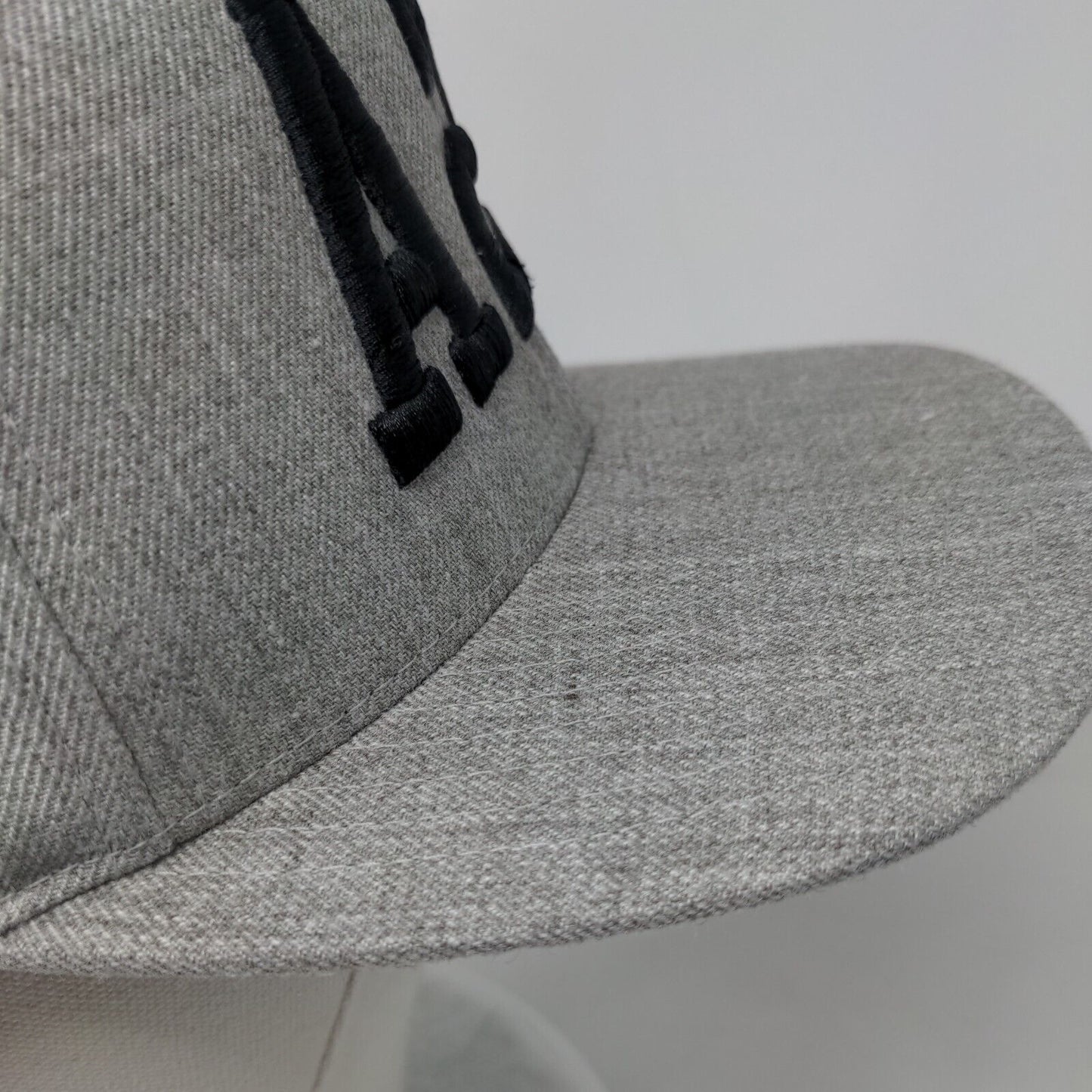 A2P Snapback Hat Gray One Size Embroidered 6 Panel The Classics Yupoong