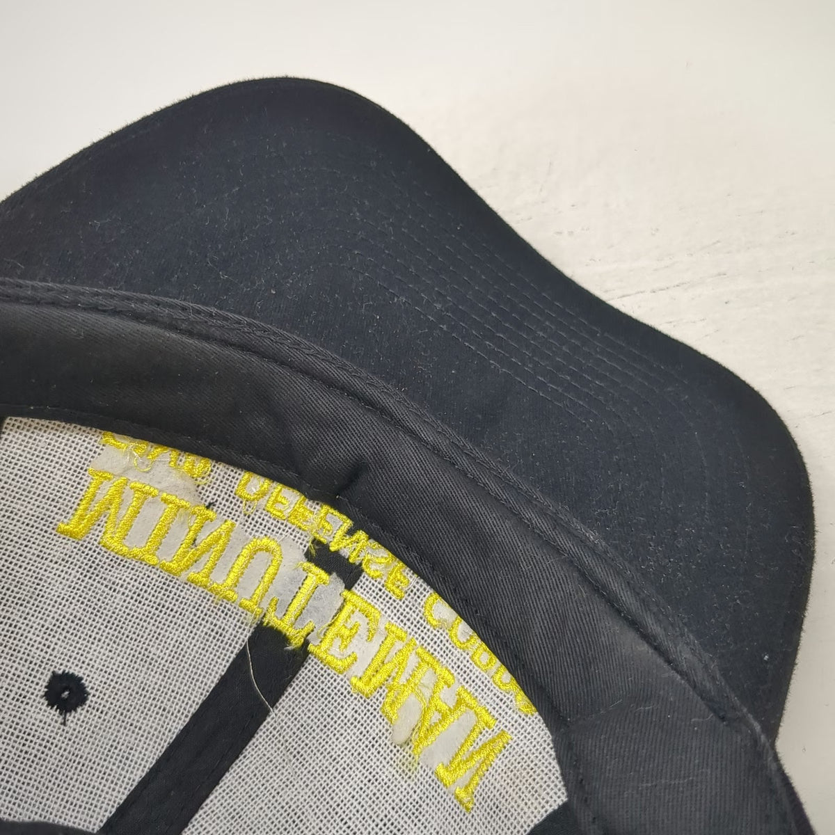 Otto Baseball Cap Black One Size Minuteman Civil Defense Corps Embroidered Hat