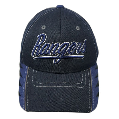 New York Rangers NHL Zephyr Cap Hat Black L Stretch Fit Curved Brim Embroidered