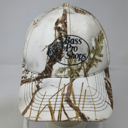 Bass Pro Shops Snapback White One Size TrueTimber Camo Bass Fishing Hunting Hat
