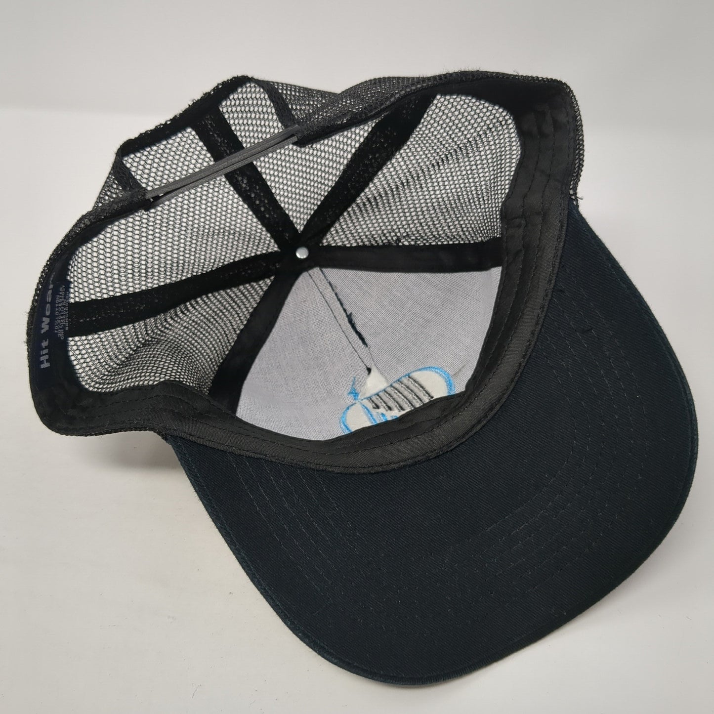 Life Surf Snapback Mesh Back Hat Black Embroidered Logo Christian Religious