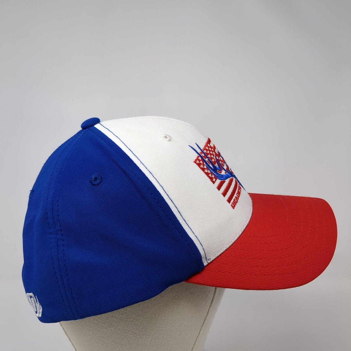 Deadeye Snapback Trucker Hat Multicolor One Size Adjustable Patriotic Mesh Back
