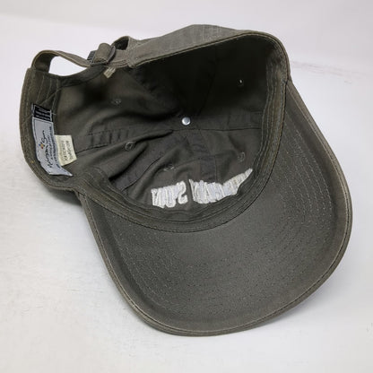Mohegan Sun Baseball Cap Green One Size Cotton Slideback Embroidered Star Hat