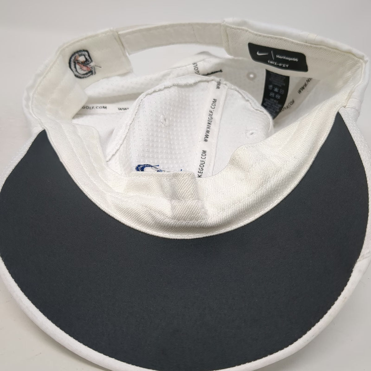 Nike Baseball Cap White One Size Manning Passing Academy Gatorade Dri-FIT Hat