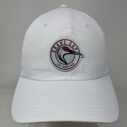 Krane Cup TPC Tampa Bay Strapback Hat White OSFM Embroidered Levelwear