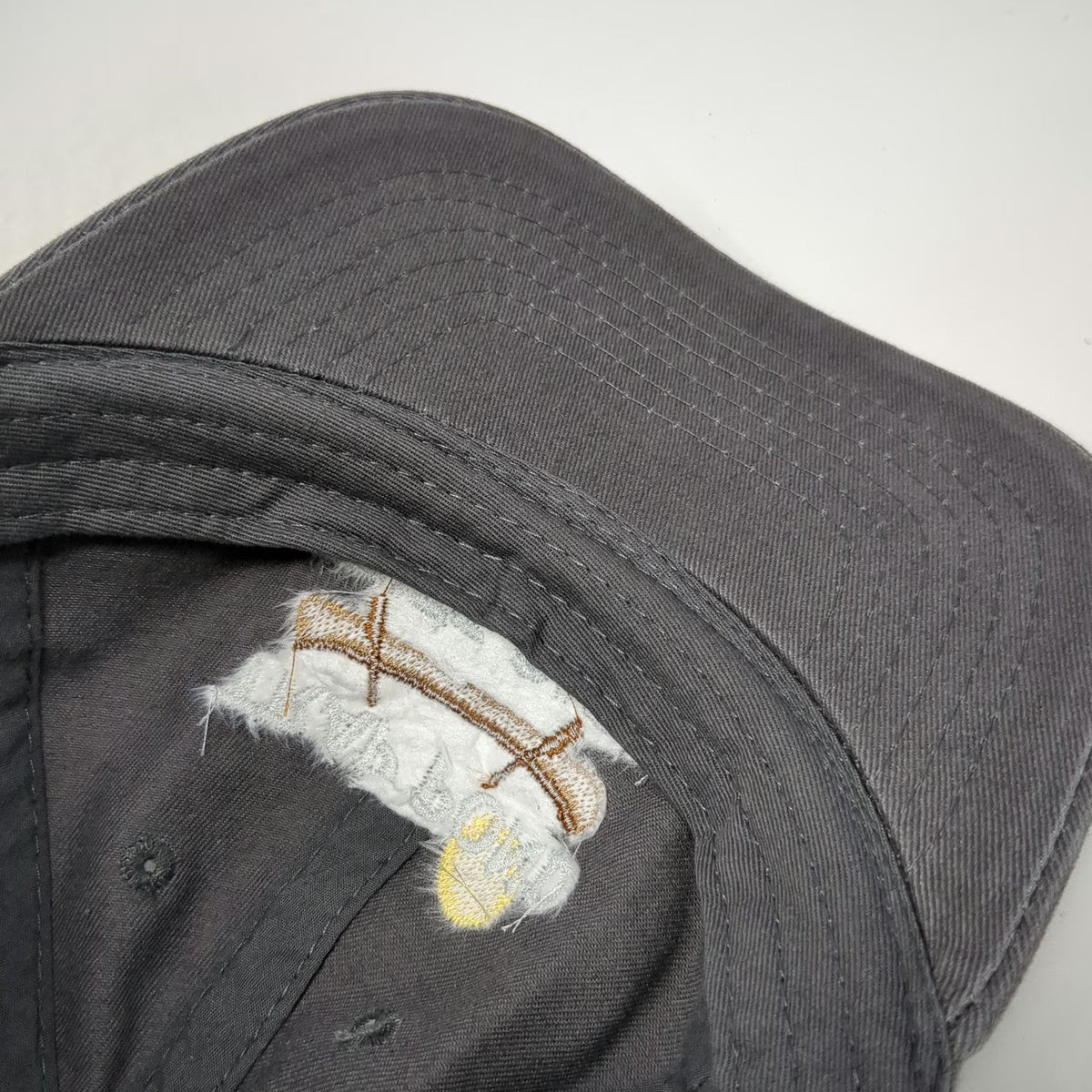 Jacobson Hat Trap Pond State Park Gray One Size Baseball Cap Strapback Canoe