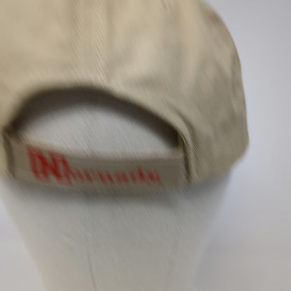 Hornady Baseball Cap Beige One Size Embroidered Logo Slideback Ammo Gun Hat