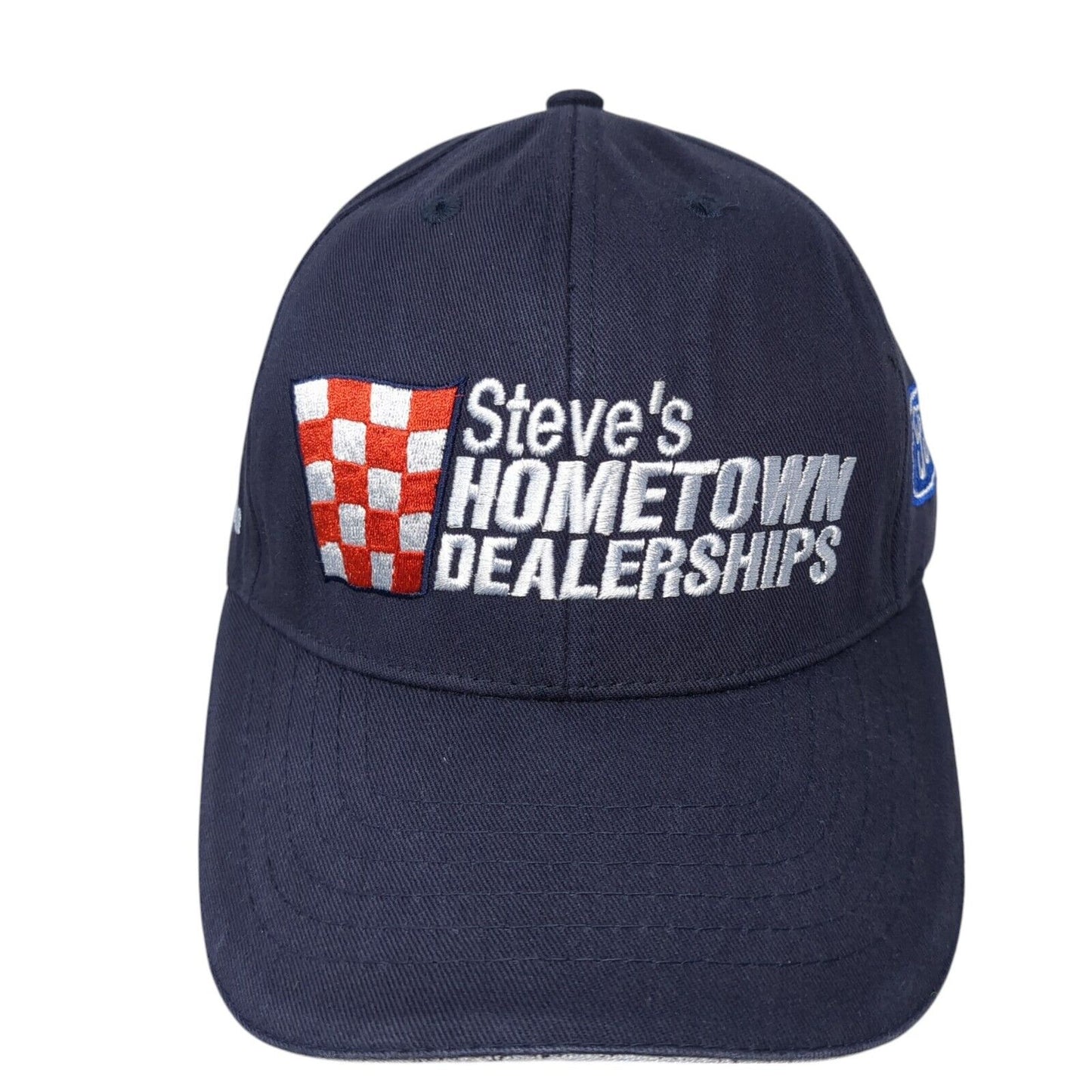 Steve's Hometown Dealerships Ford Ram Strapback Hat Blue OS Adjustable 6 Panel