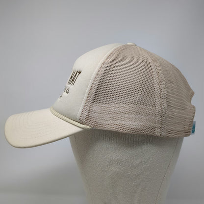 Sendero Provisions Co. Trucker Hat Beige One Size Rope Cowboy Mesh Snapback