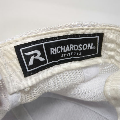 Richardson Trucker Hat Black One Size Toyo Tires White Mesh Snapback Graphic