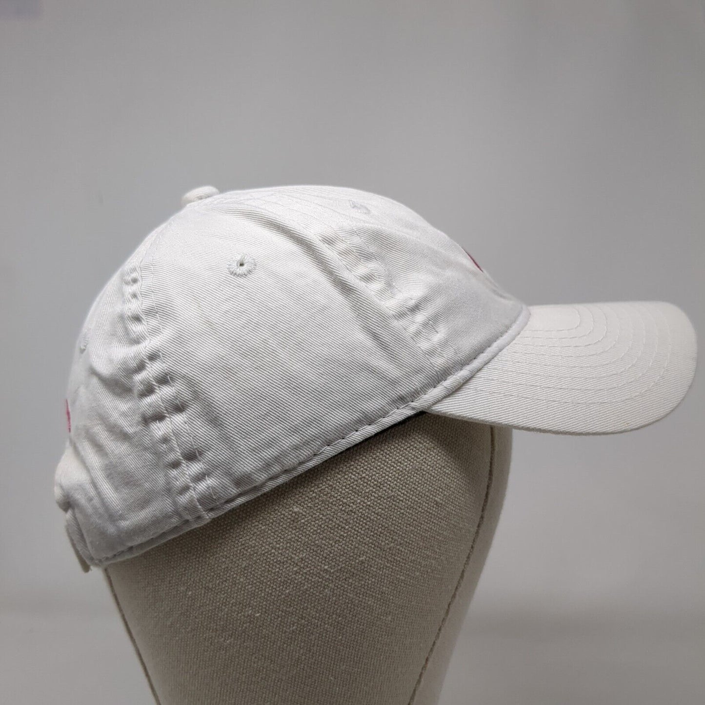 Ducks Unlimited Strapback Hat White One Size Embroidered Outdoor Cap
