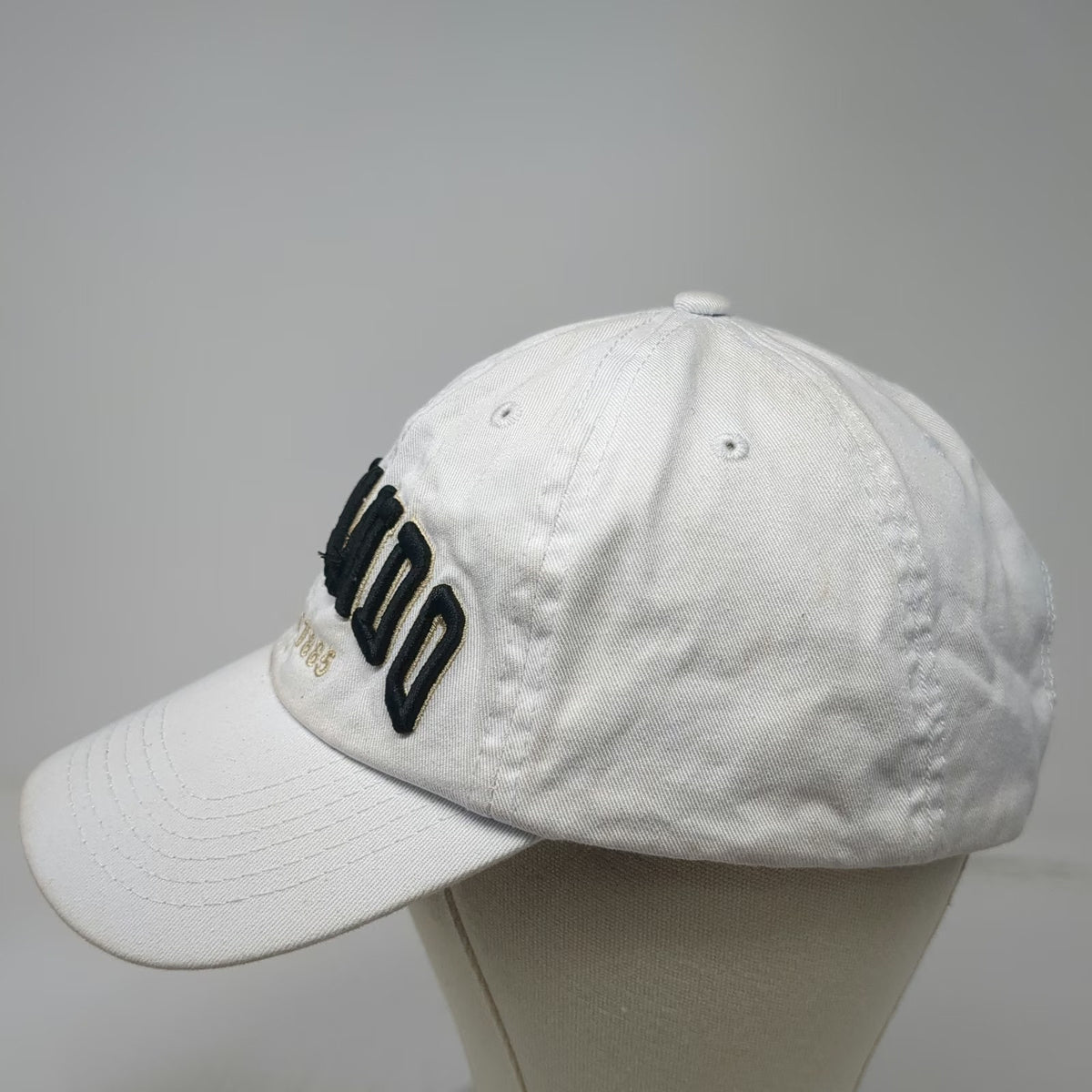 Robin Ruth Baseball Cap White One Size Orlando Florida Embroidered Strapback Hat