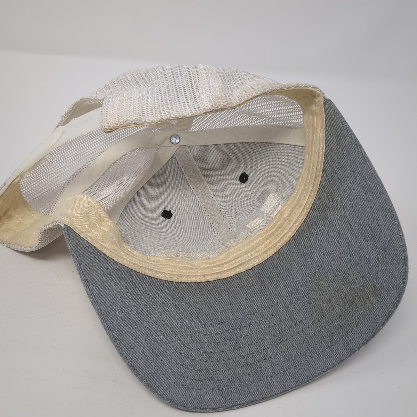 Midwest Block & Brick Snapback Trucker Hat Multi One Size Mesh Back