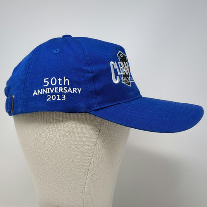 Blue 5 Panel One Size Clean Cutter Flail Tiller Blades 50th Anniversary Hat