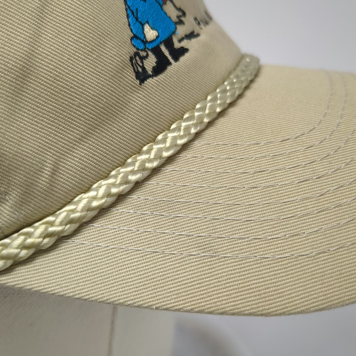 Otto 5 Panel Beige Hat One Size Snapback Rope Barclay Mechanical Paul ID Welder