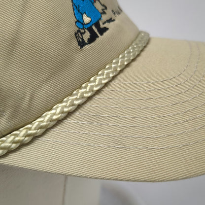 Otto 5 Panel Beige Hat One Size Snapback Rope Barclay Mechanical Paul ID Welder