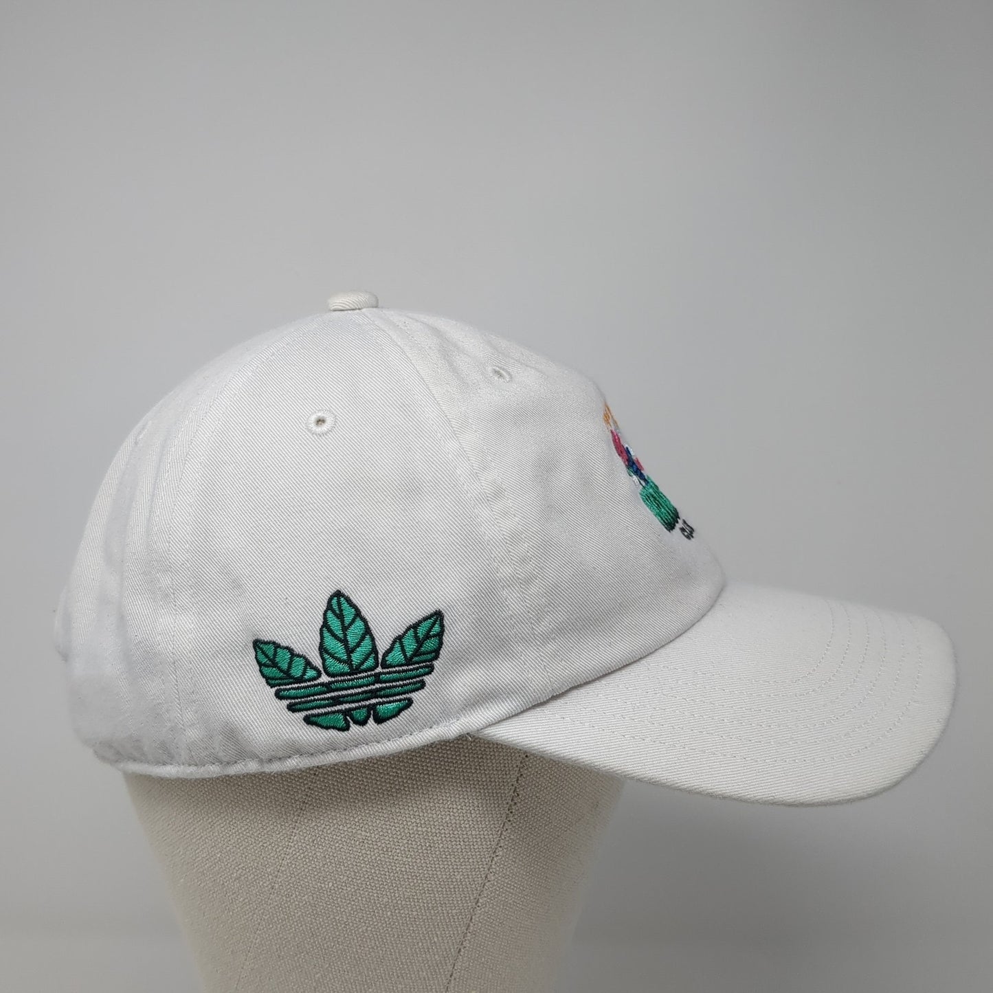 Friends Of Nature Club Baseball Cap White One Size Adjustable Embroidered Adidas