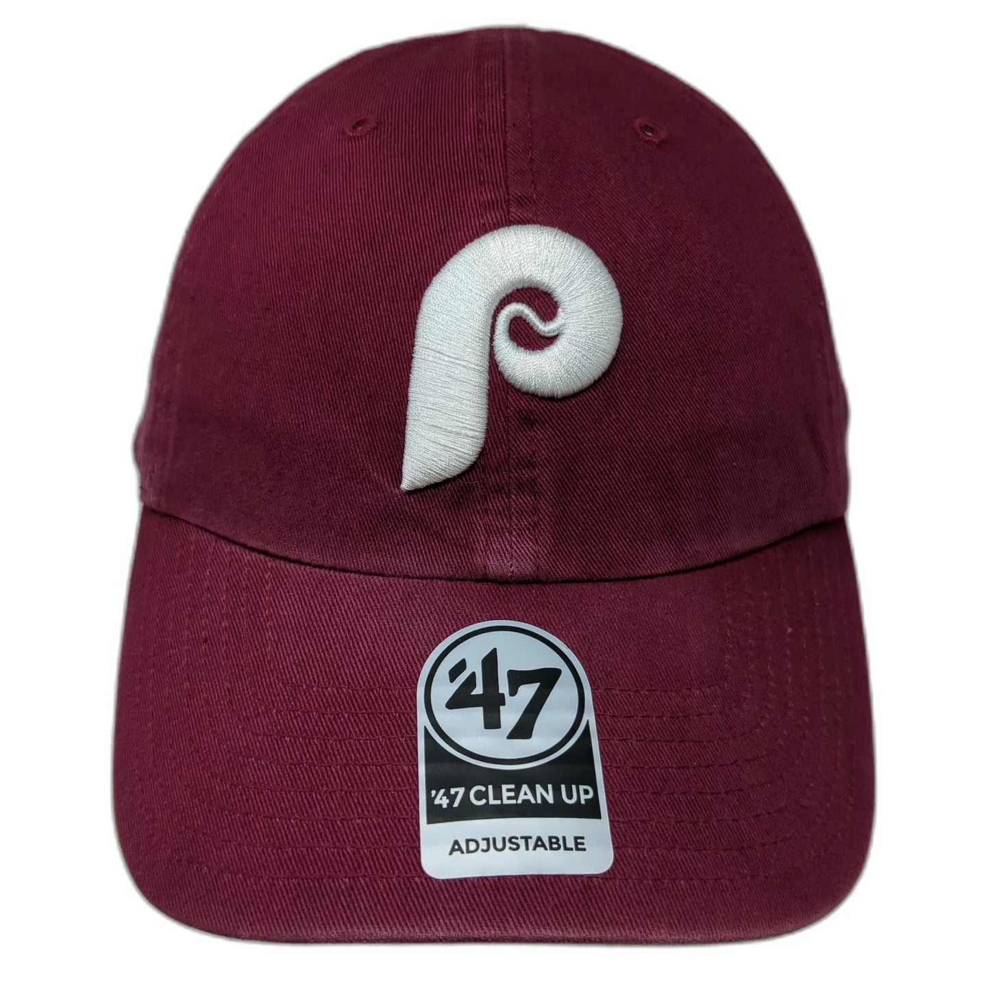 Philadelphia Phillies MLB '47 Baseball Cap Red One Size Cooperstown P Logo Hat