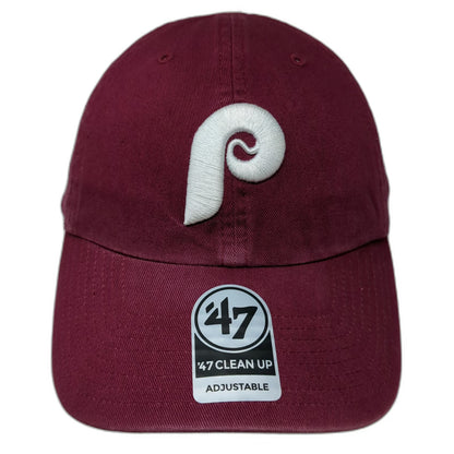 Philadelphia Phillies MLB '47 Baseball Cap Red One Size Cooperstown P Logo Hat