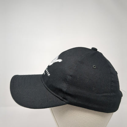 Hang Loose Maui Strapback Hat Black One Size Adjustable Embroidered