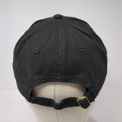 Unbranded Slideback Hat Black One Size Adjustable Blank Vent Holes