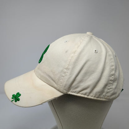 Boston Red Sox MLB Twins Enterprise Baseball Cap Beige One Size Hat Shamrock