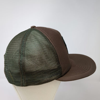 Sportcap Bureau of Land Management Trucker Hat Brown One Size Mesh Snapback