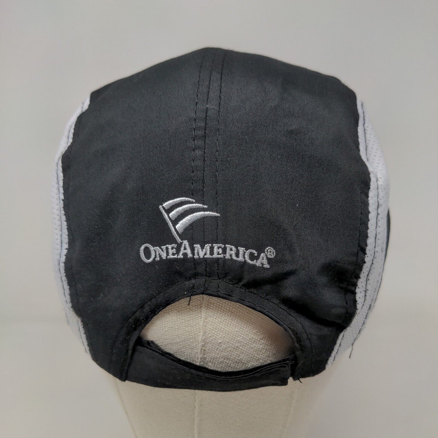 One America Indy 500 Mini Marathon Hat Logo Embroidered Logo Checkered Flag