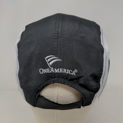One America Indy 500 Mini Marathon Hat Logo Embroidered Logo Checkered Flag