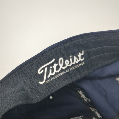 Titleist Meadow Creek Golf Resort Strapback Hat Blue One Size Adjustable