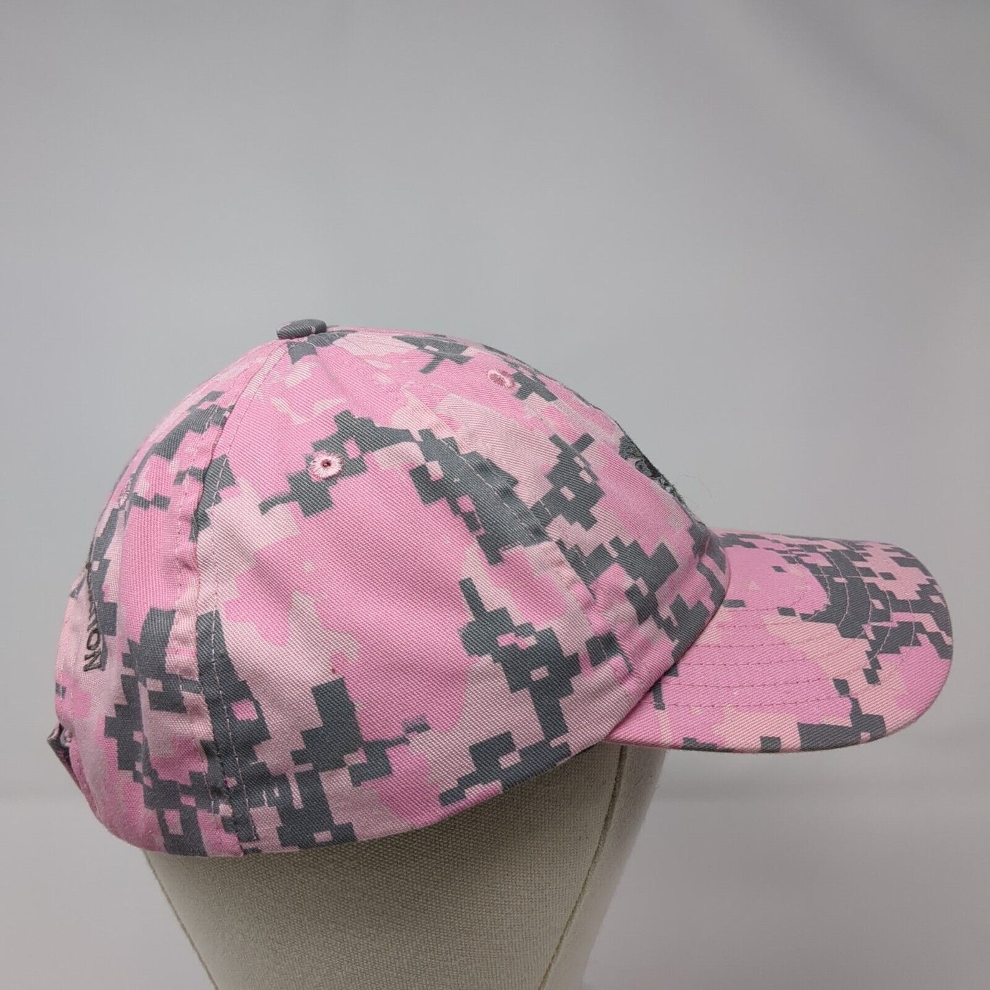 NRA National Riffle Association Strapback Hat Camouflage One Size Adjustable