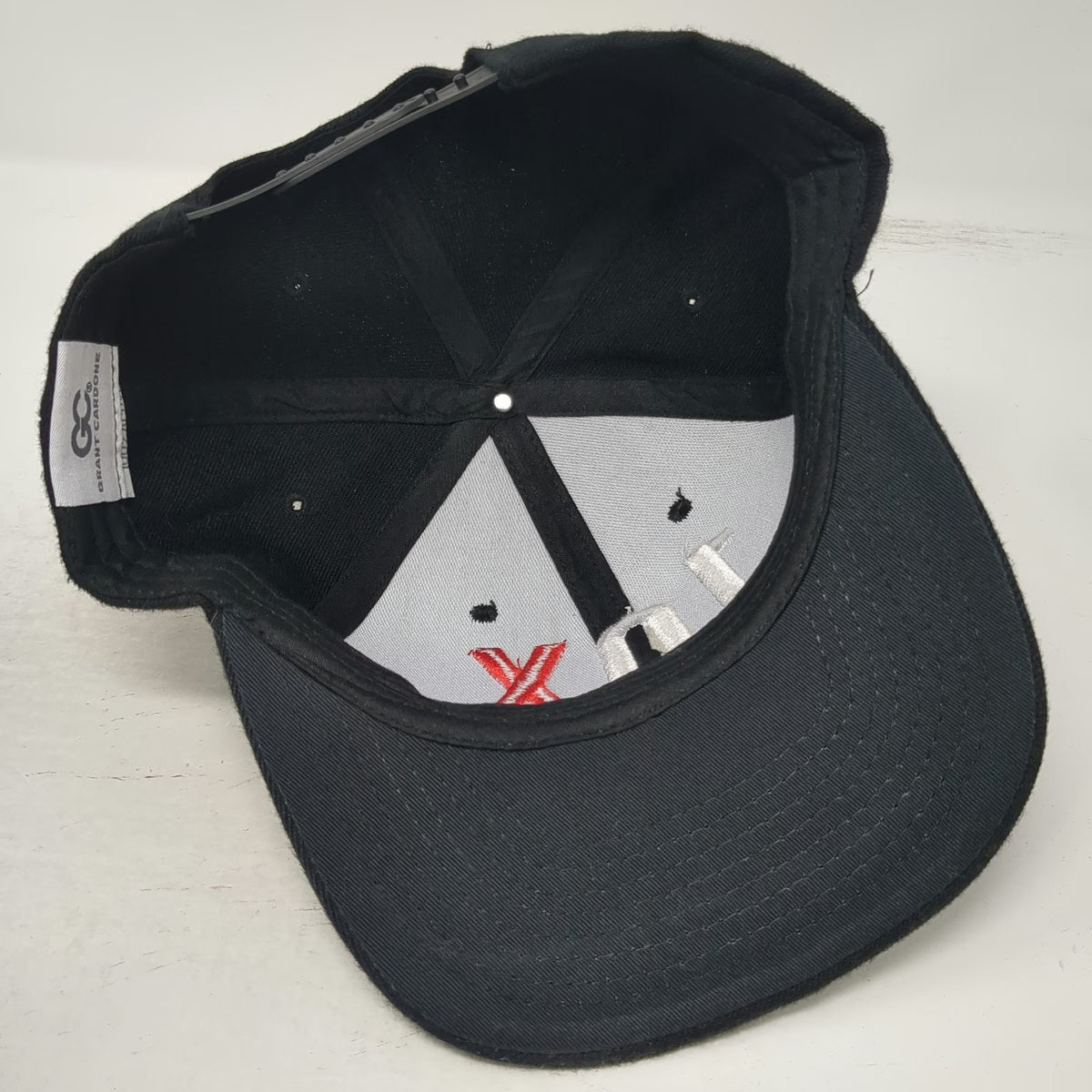 Grant Cardone Snapback Hat Black One Size 10X Embroidered Structured Acrylic