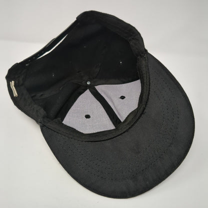 Skeleton Hand Rock On Snapback Hat Black One Size Adjustable 6 Panel