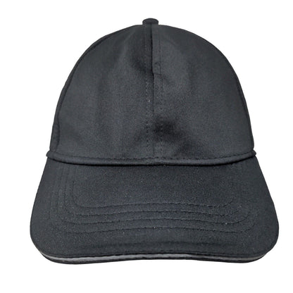 Unbranded Slideback Hat Black OSFM Adjustable Solid Blank Outdoor