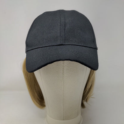 Unbranded Strapback Hat Hair Wig Black One Size 6 Panel Vent Holes