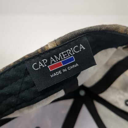 Cap America Brown Baseball Cap One Size Flygt Xylem Logo Realtree Camo Hat