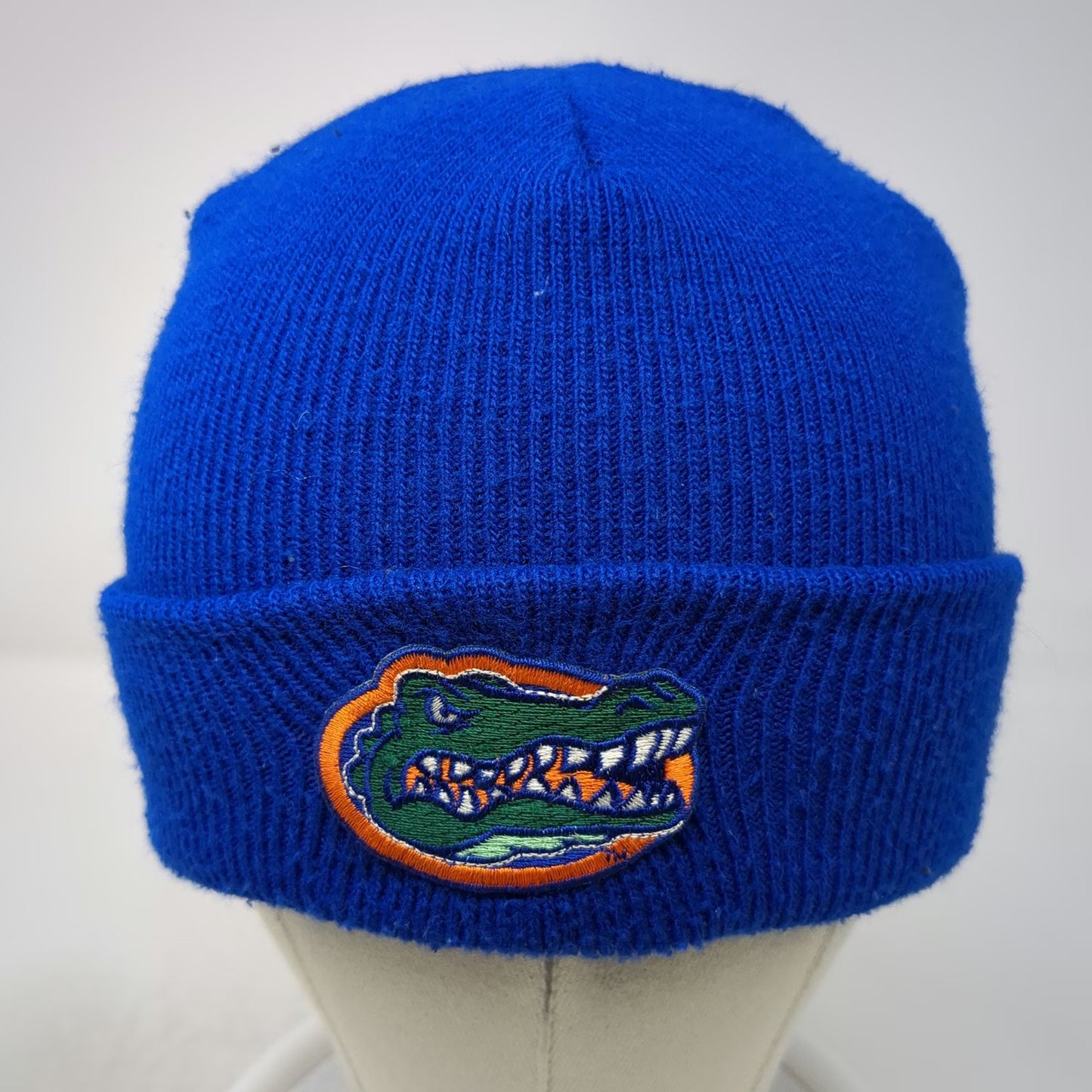 Florida Gators NCAA Beanie Blue One Size Embroidered Logo Cuffed Knit Winter Hat