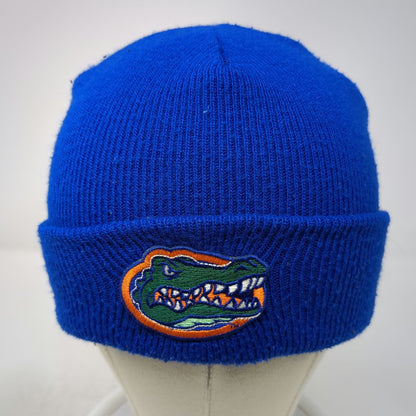 Florida Gators NCAA Beanie Blue One Size Embroidered Logo Cuffed Knit Winter Hat